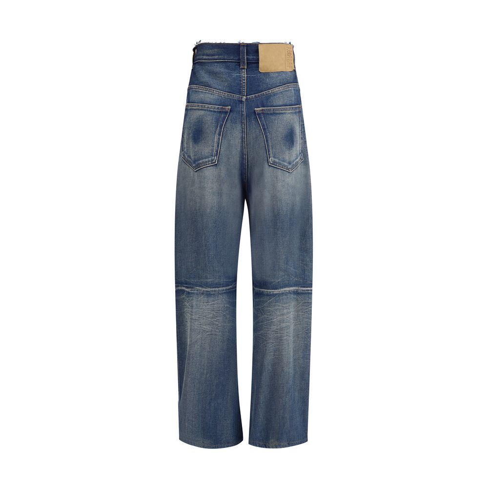 Jeans à jambes larges MM6