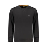 Pull en coton noir Hugo Boss pour homme