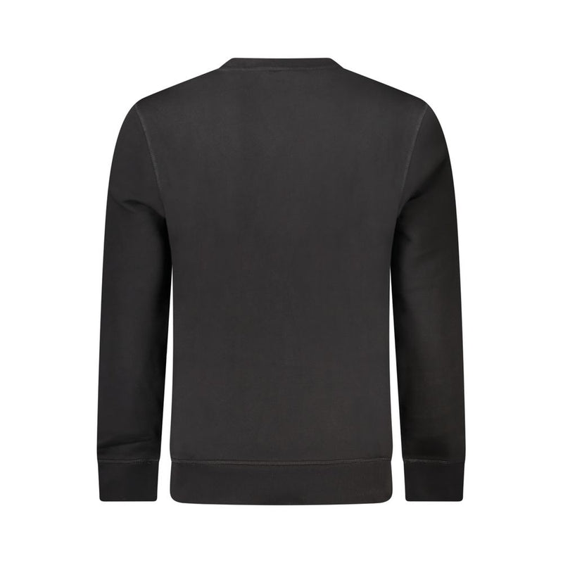 Hugo Boss Zwarte Katoenen Heren Sweater