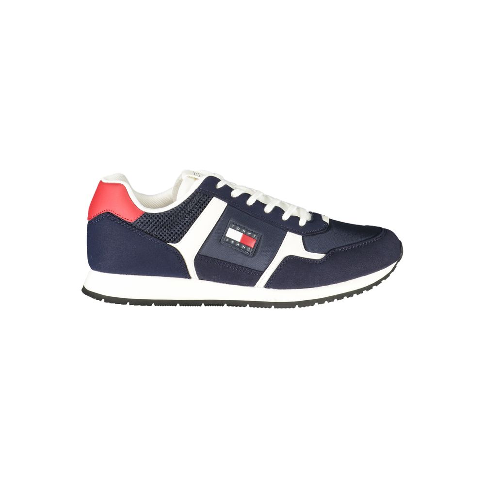 Tommy Hilfiger Sneakers Bleus pour Hommes - Confort Élégant