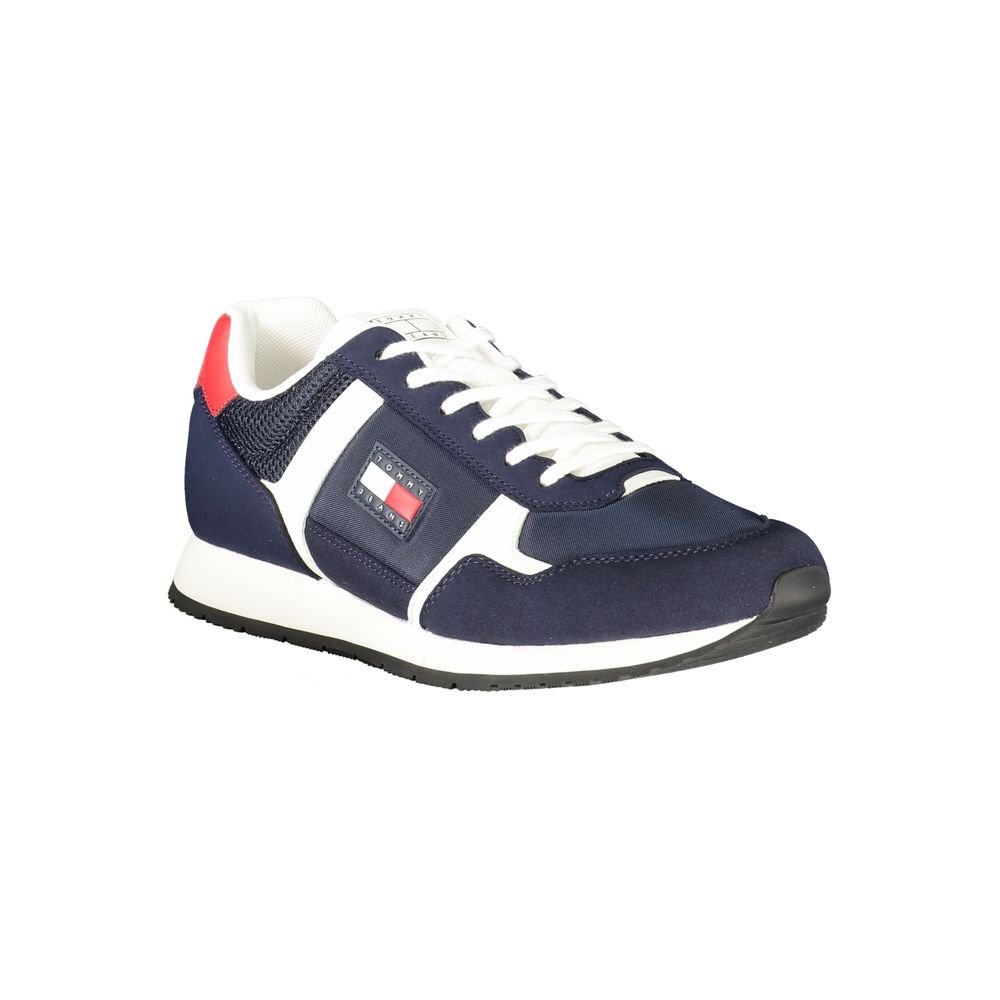 Tommy Hilfiger Sneakers Bleus pour Hommes - Confort Élégant