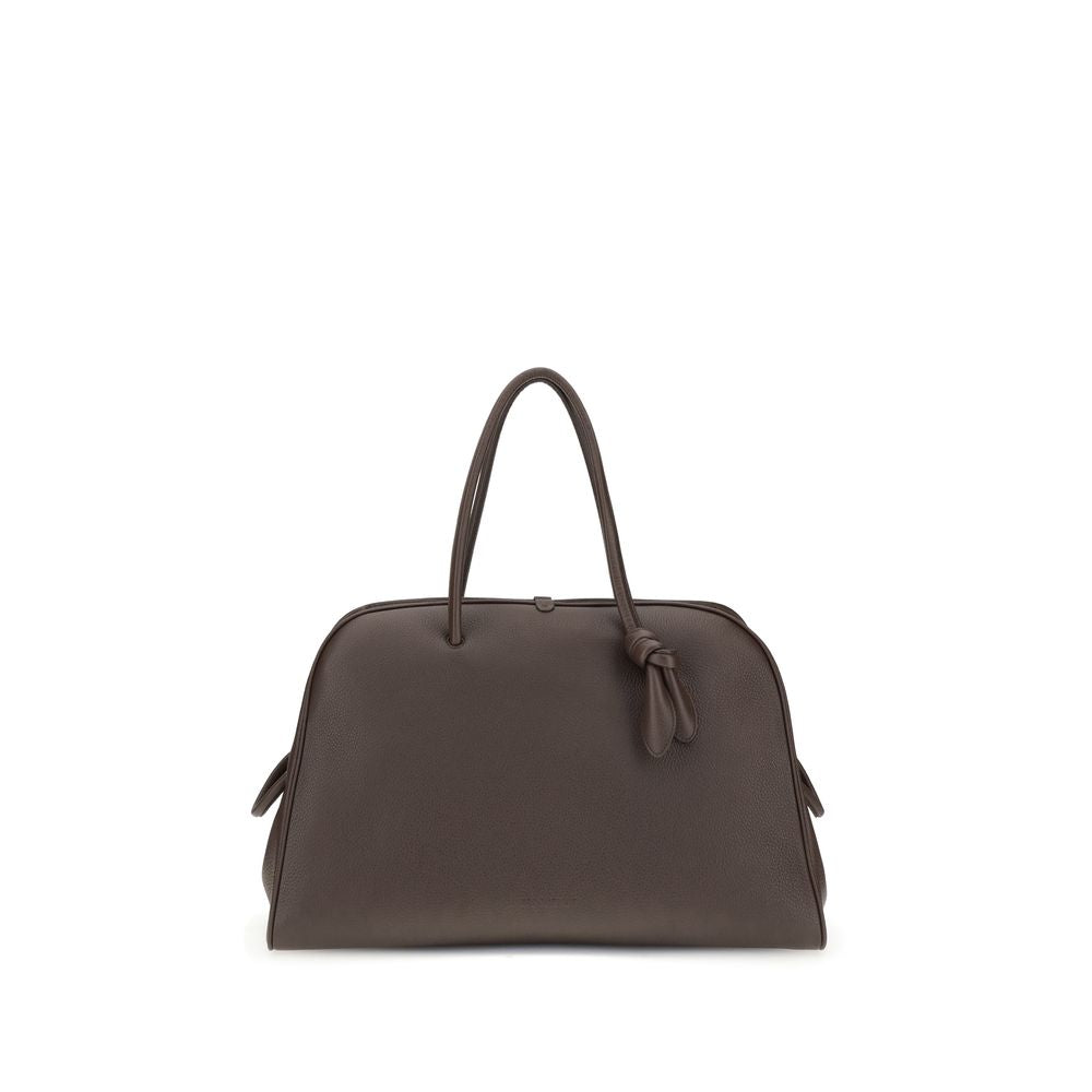 Jacquemus Brown Calf Leather Bos Taurus Handbag - Le Grand Tourisme