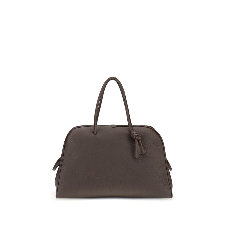 Jacquemus Brown Calf Leather Bos Taurus Handbag - Le Grand Tourisme