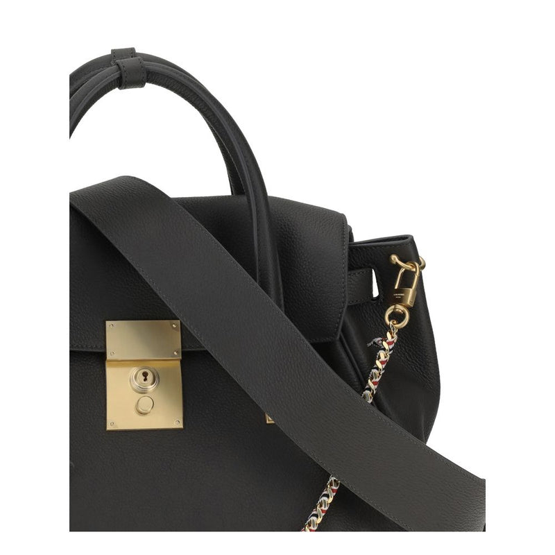 Thom Browne Mrs. Thom Handbag - Cuir Grains de Pierre Élégant