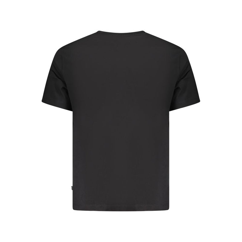 T-Shirt en Coton Noir Guess Jeans pour Homme