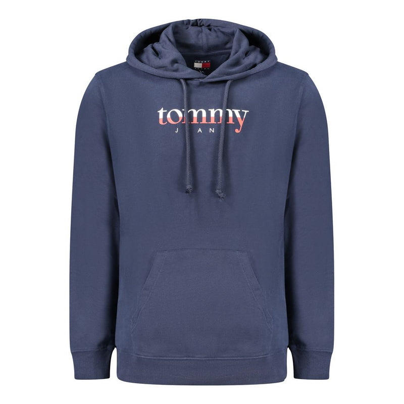 Tommy Hilfiger blauwe katoenen heren trui
