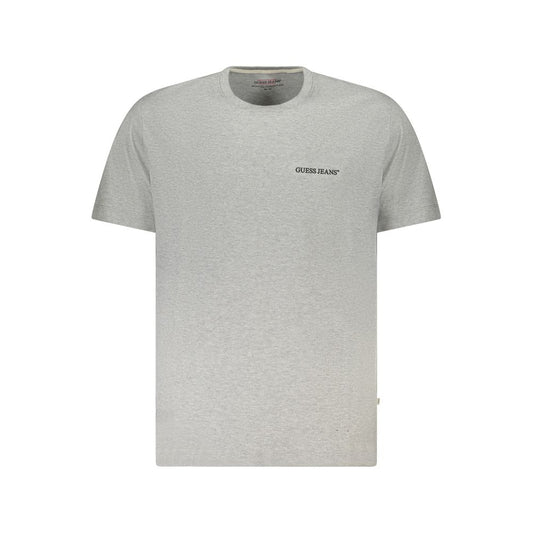 T-shirt en coton gris Guess Jeans pour homme