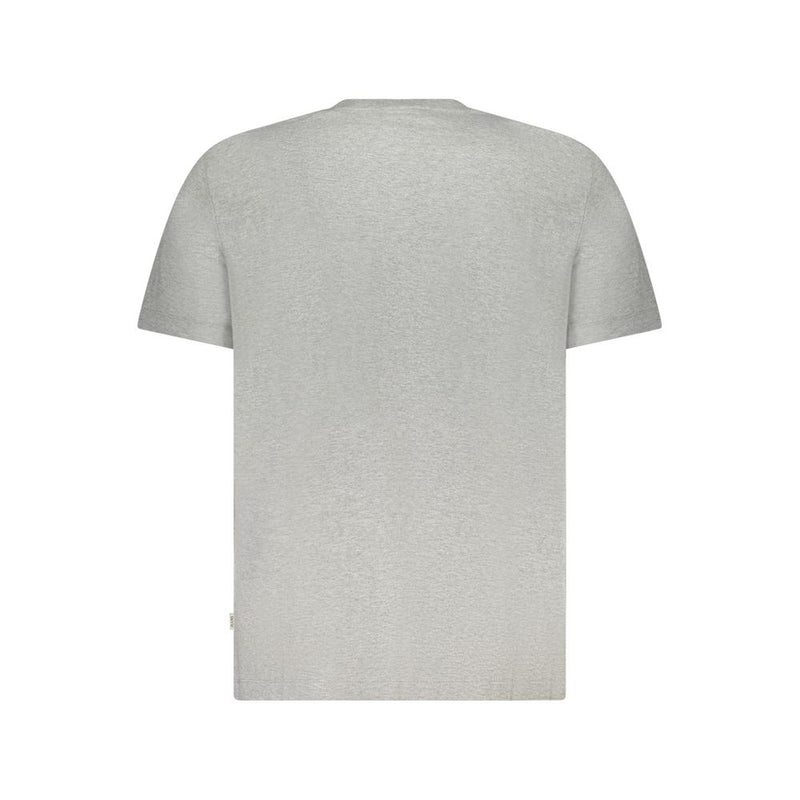 T-shirt en coton gris Guess Jeans pour homme