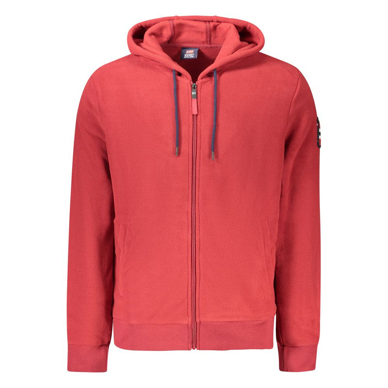 Norway 1963 Red Polyester Men Sweater - Stylish & Comfortable
