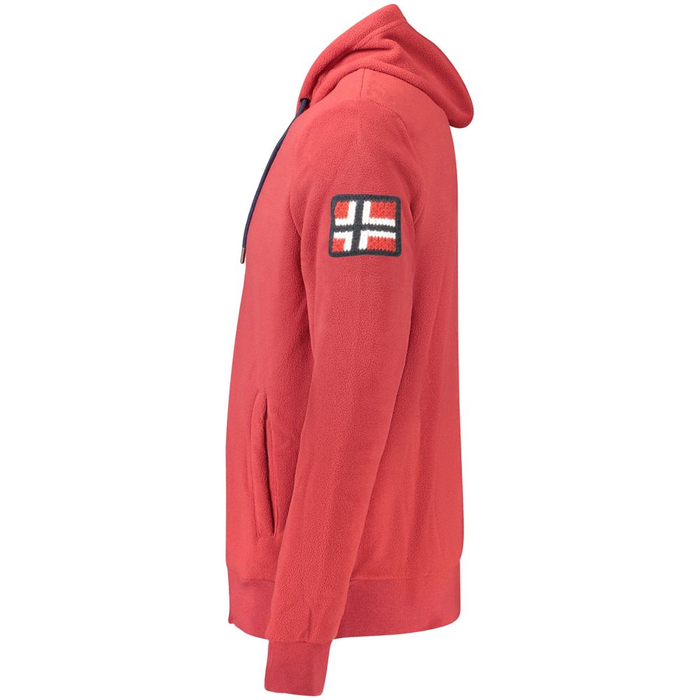 Norway 1963 Red Polyester Men Sweater - Casual Luxury