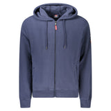 Norway 1963 Blue Polyester Men's Hooded Sweater