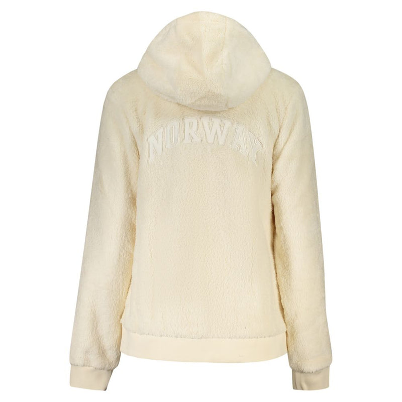 Veste à Capuche Blanche en Polyester pour Femme Norway 1963