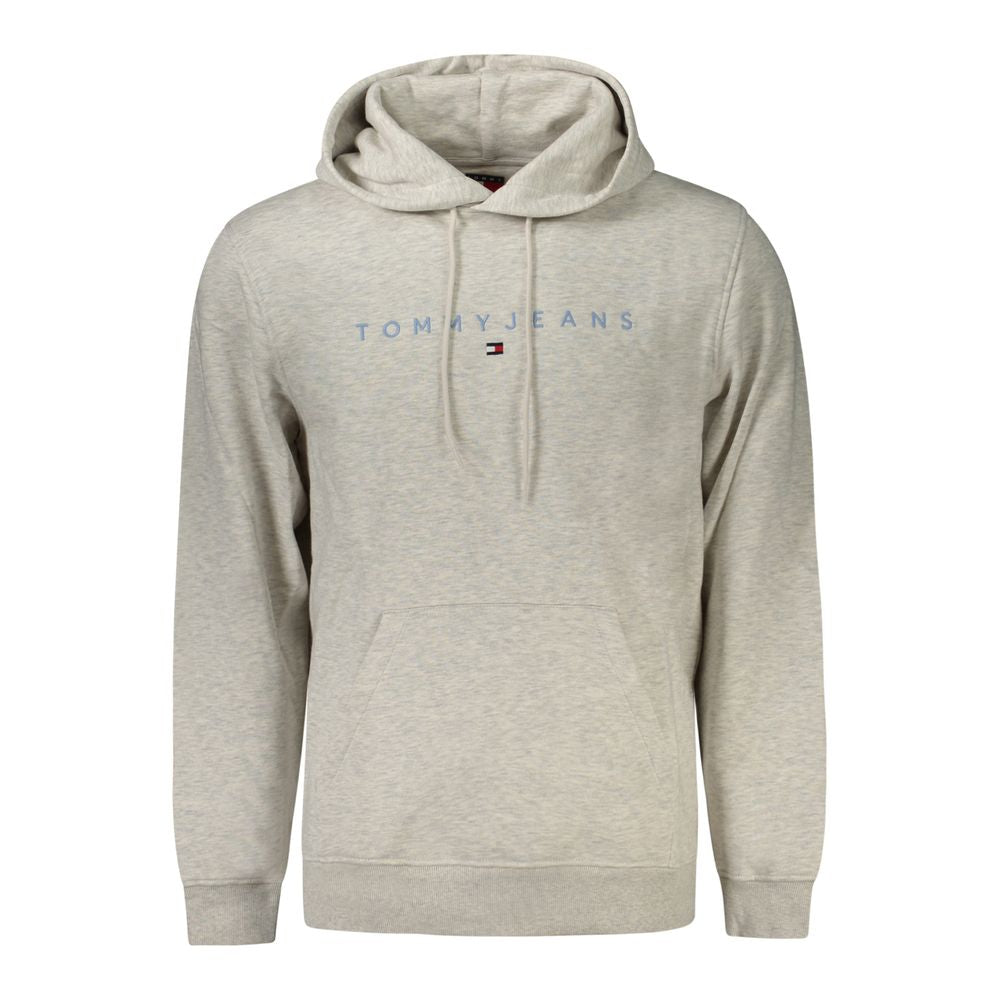 Pull en coton gris pour homme Tommy Hilfiger
