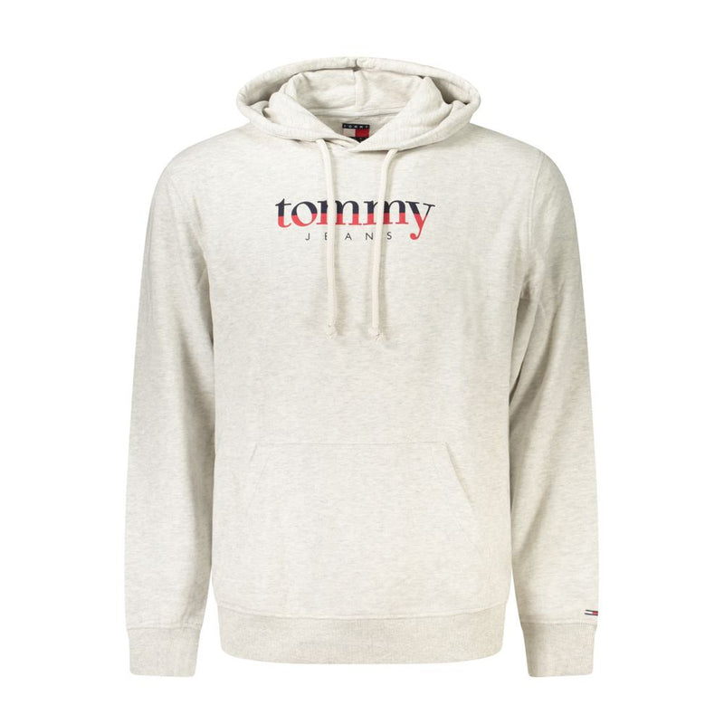 Tommy Hilfiger grijze katoenen herensweater