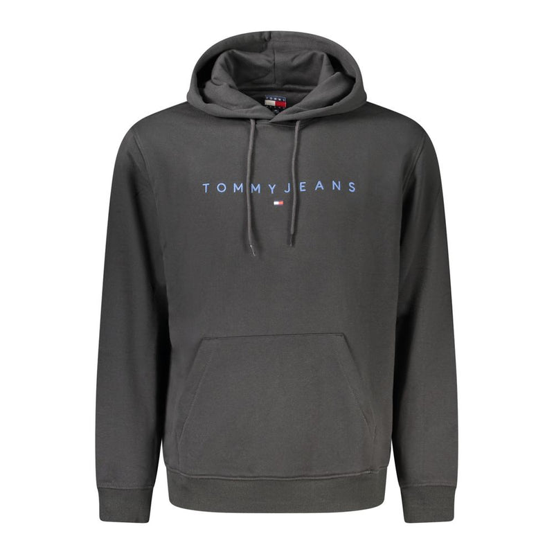 Tommy Hilfiger zwarte katoenen heren hoodie