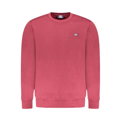Norway 1963 Red Cotton Men Sweater - Stylish and Comfortable
