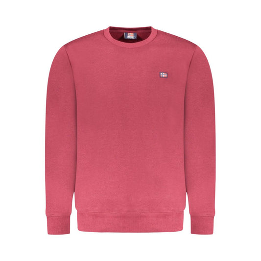 Norway 1963 Red Cotton Men Sweater - Stylish and Comfortable