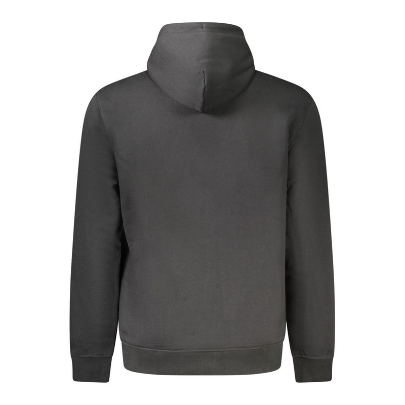 Tommy Hilfiger zwarte katoenen heren hoodie