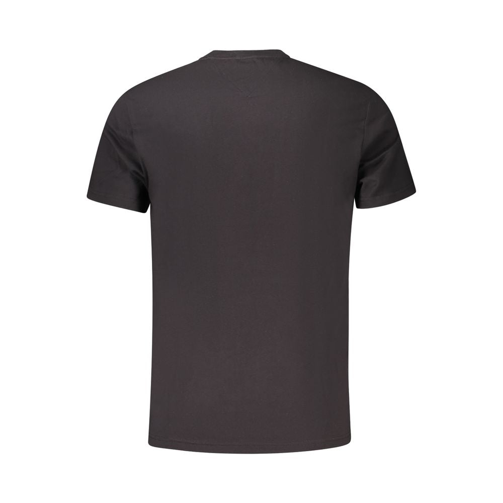 T-shirt homme en coton noir Tommy Hilfiger