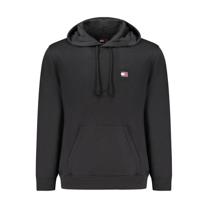 Tommy Hilfiger Sweat à capuche en coton noir pour homme