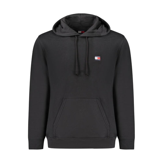 Tommy Hilfiger Zwarte Katoenen Herenhoodie