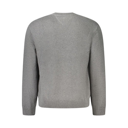 Pull en coton gris pour homme Tommy Hilfiger