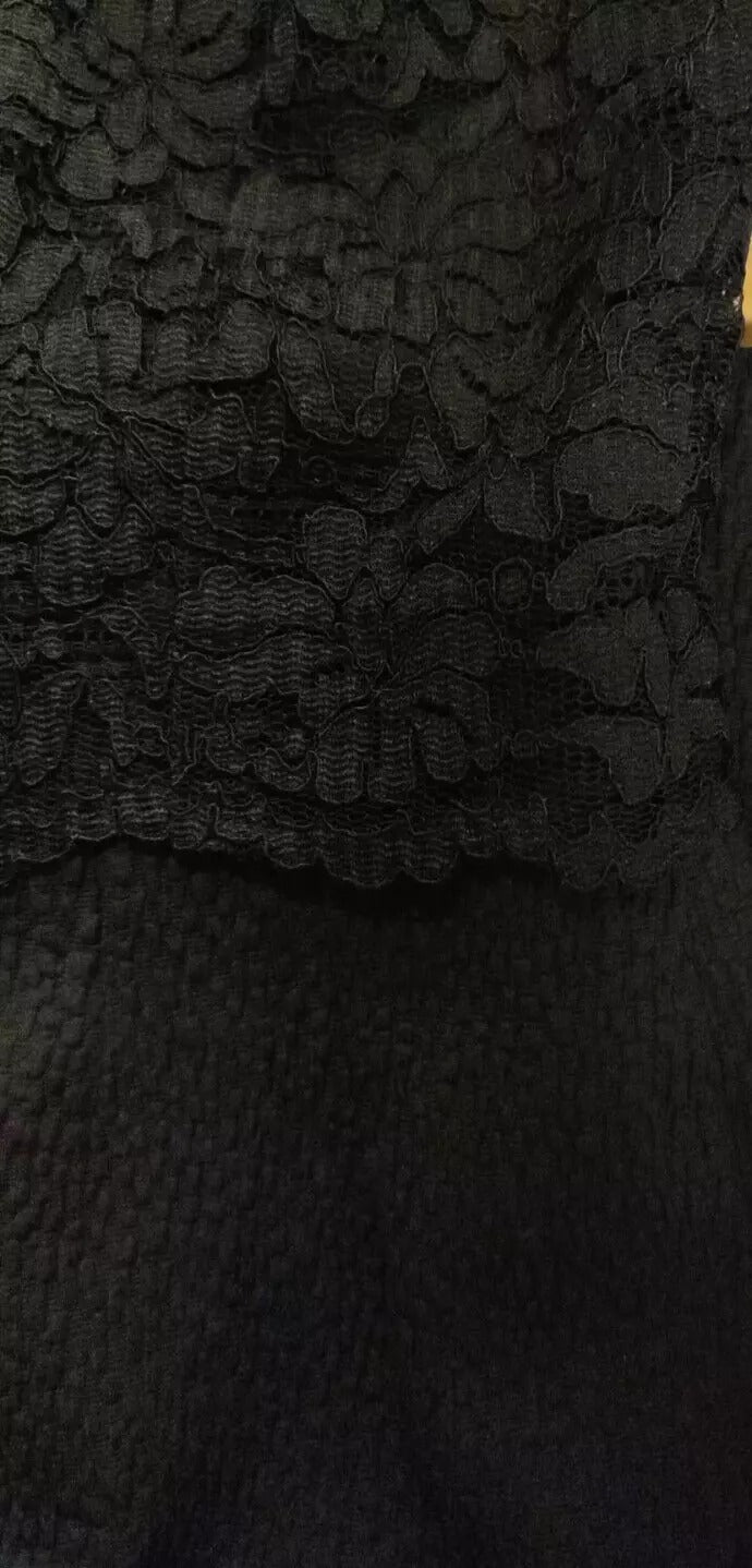 Dolce & Gabbana Black Lace Gown Bodycon Sheath Dress