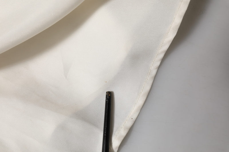 L'Autre Chose Ivory White Sleeveless Maxi Dress