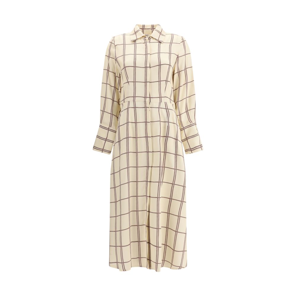Robe midi à carreaux Crida Milano