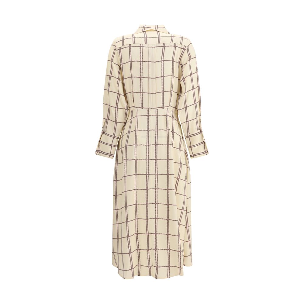 Robe midi à carreaux Crida Milano