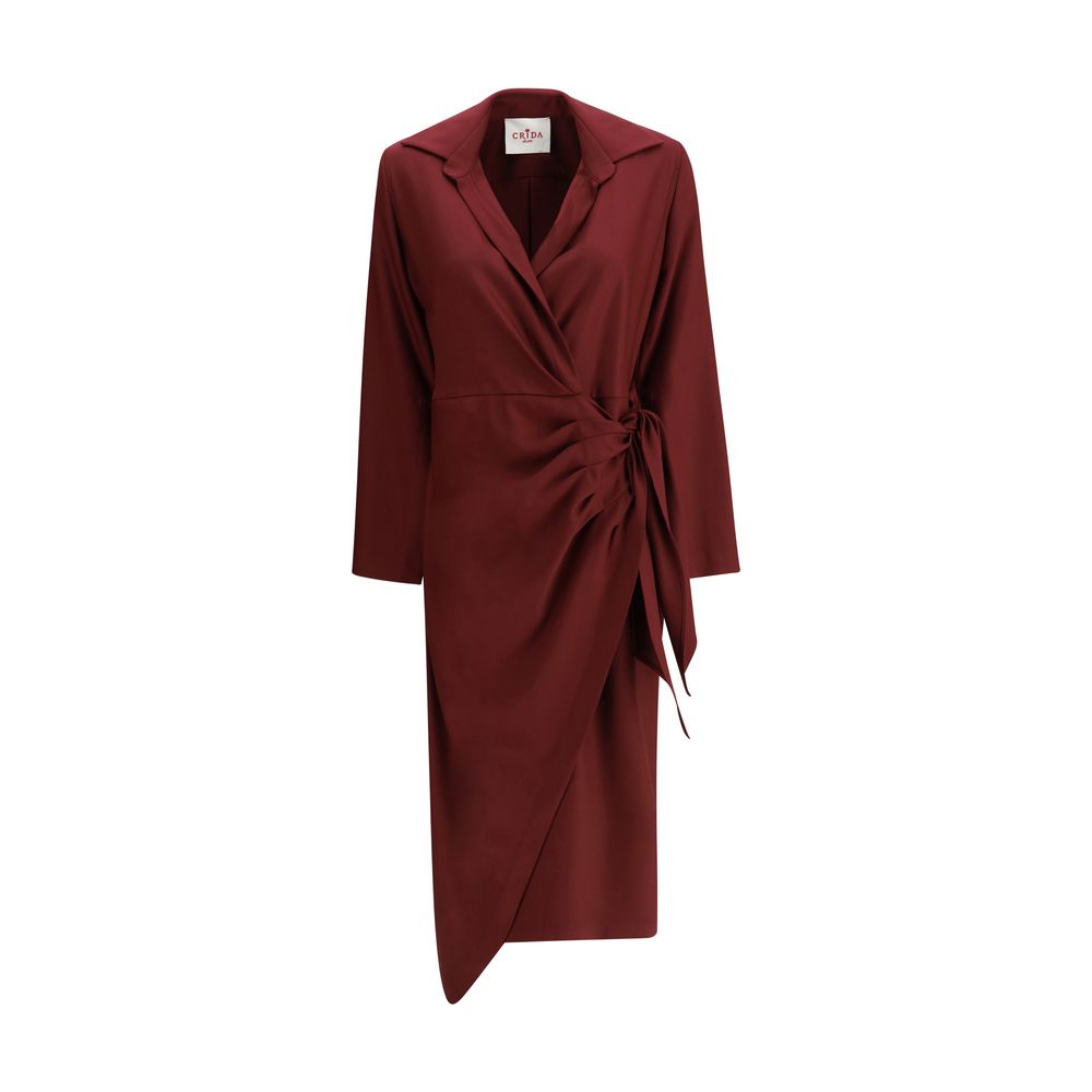 Robe Crida Milano Como en crêpe de Chine