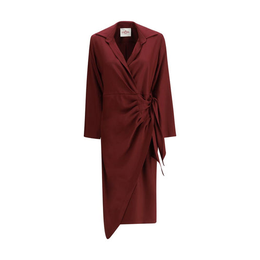 Robe Crida Milano Como en crêpe de Chine