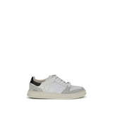 Premiata Quinn Sneakers en Cuir de Veau Blanc - Low Top