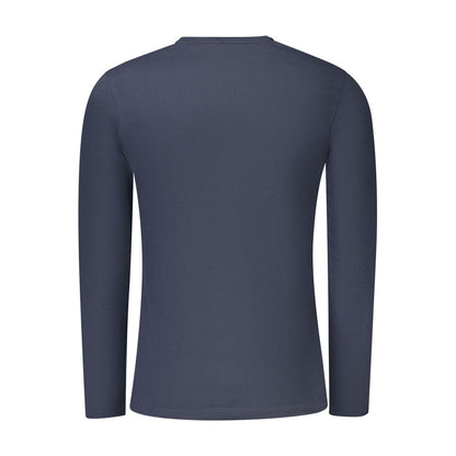 T-shirt en coton bleu Hugo Boss
