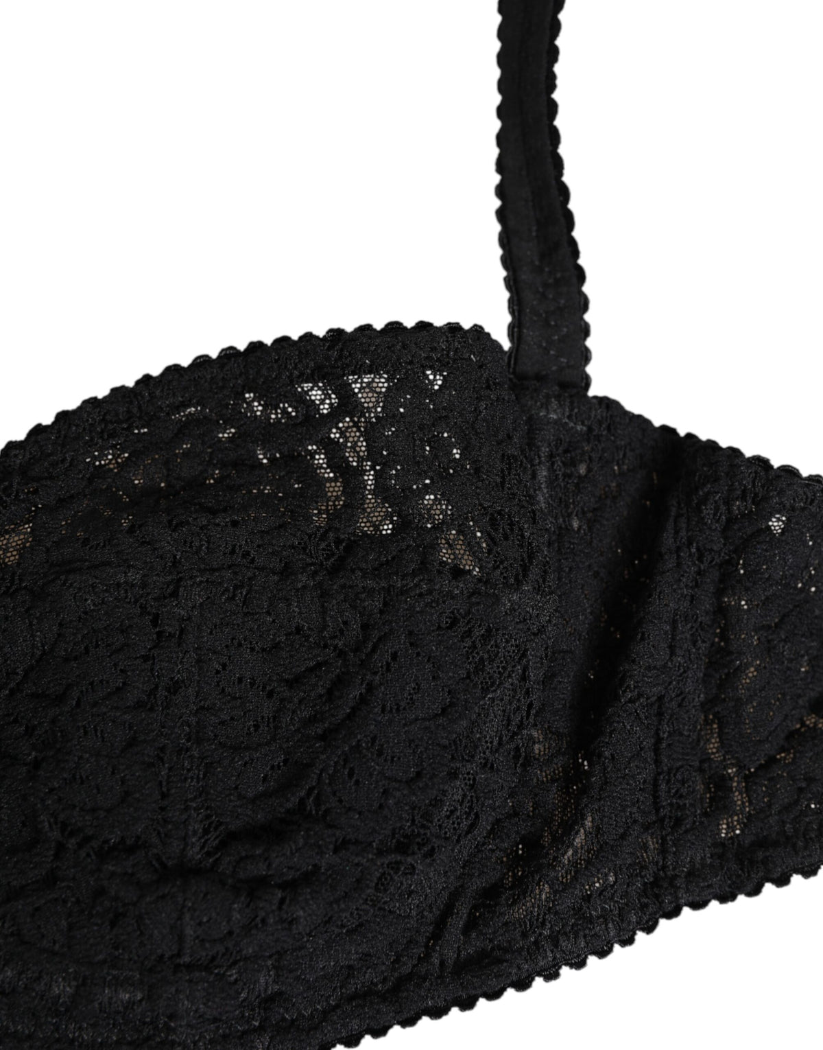 Dolce & Gabbana Black Lace Underwire Bra Lingerie