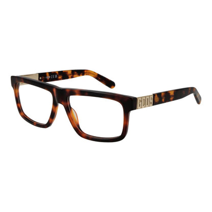 Monture de lunettes GCDS marron unisexe