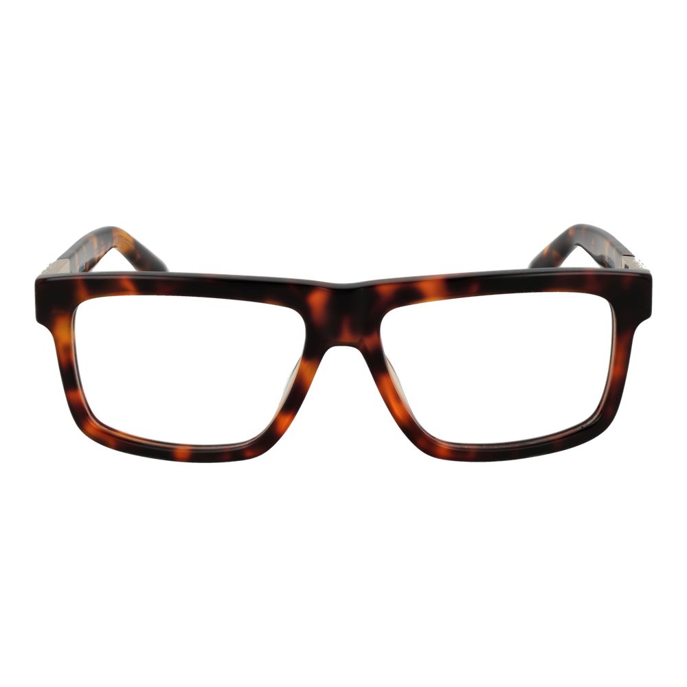 Monture de lunettes GCDS marron unisexe