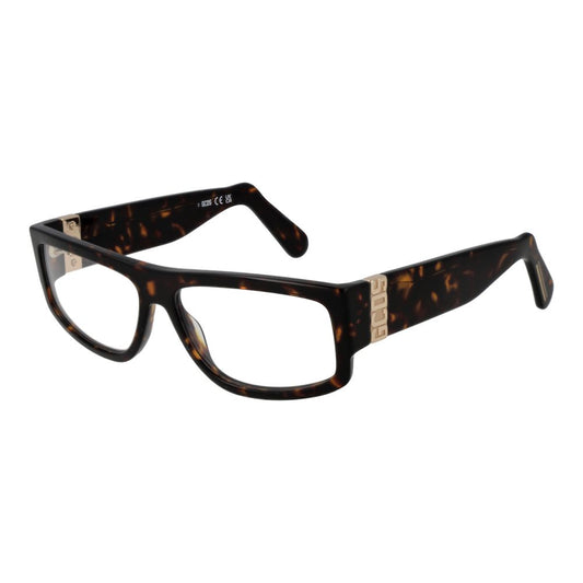 Monture de lunettes GCDS marron unisexe