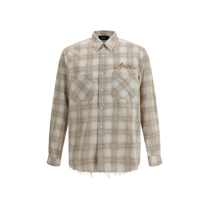 Chemise en flanelle à carreaux Amiri