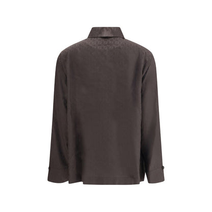 Chemise en jacquard de soie Fendi