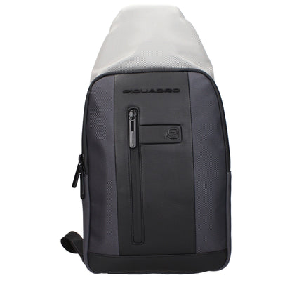 Sacs à dos en tissu gris Piquadro