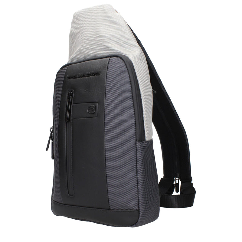Piquadro Sac à Dos en Tissu Gris CA4536BR2SGRN