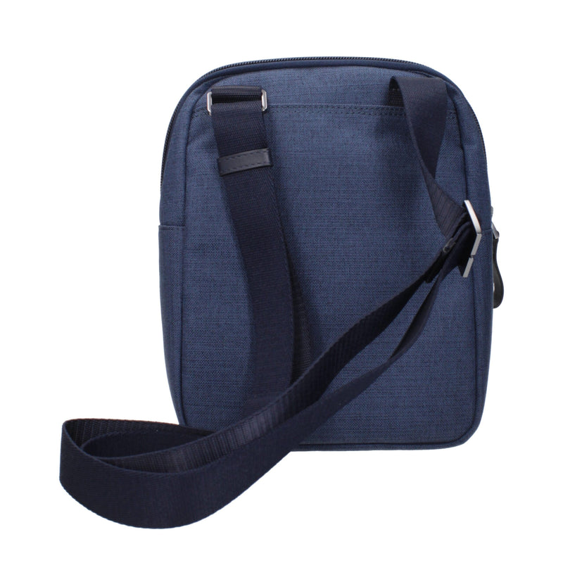 Piquadro CA4481W98BLU Sac Bandoulière en Tissu Bleu