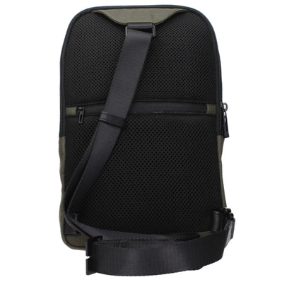 Sacs à bandoulière en tissu vert Piquadro