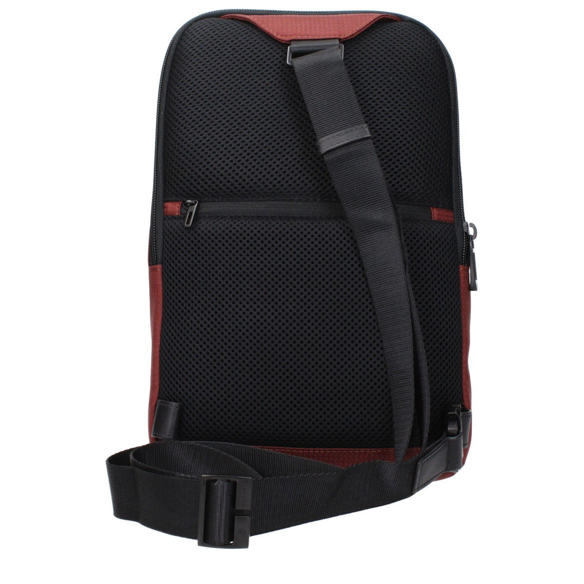 Piquadro Red Fabric Crossbody Bag - CA5751W129M