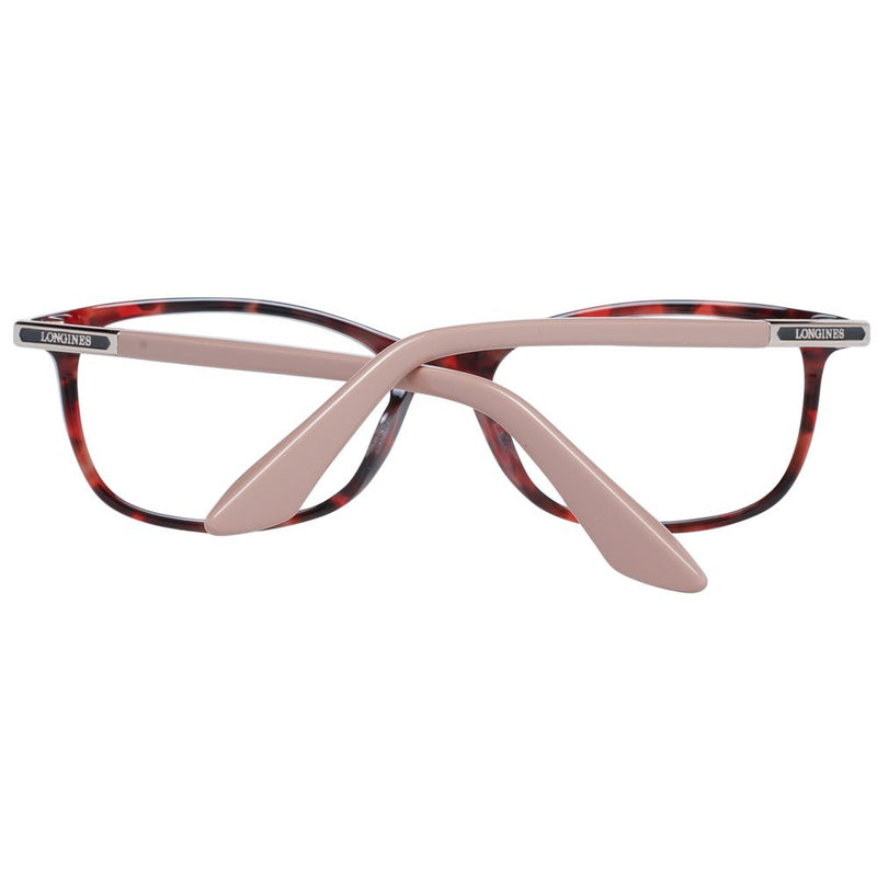 Monture de lunettes Longines Rouge pour femme - Design carré élégant
