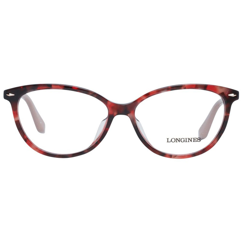Longines Red Cat Eye Women Glasses Frame - Stylish & Customizable