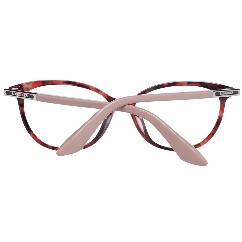 Monture de lunettes pour femmes Longines Red Cat Eye - Élégante et Personnalisable