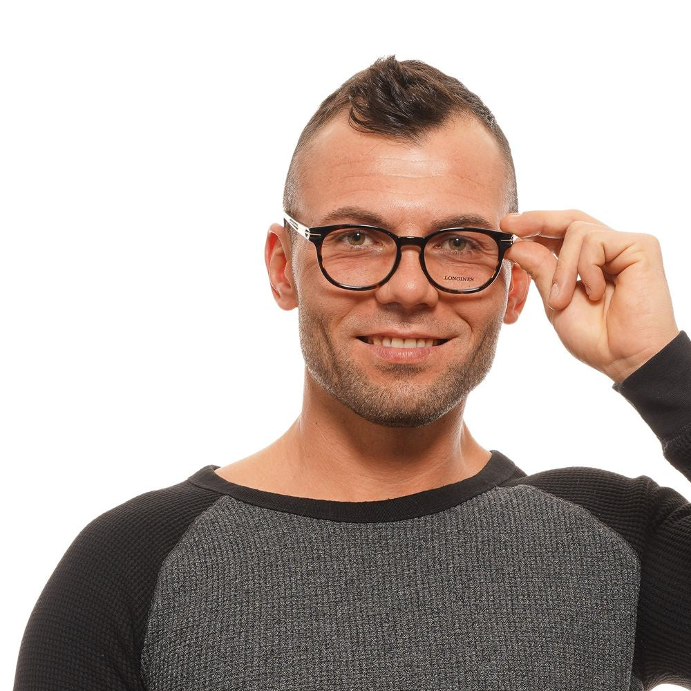 Lunettes Longines en plastique marron (montures)