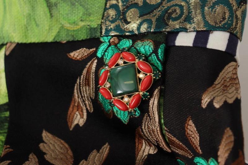 Dolce & Gabbana Jupe Mini A-line Multicolore Patchwork